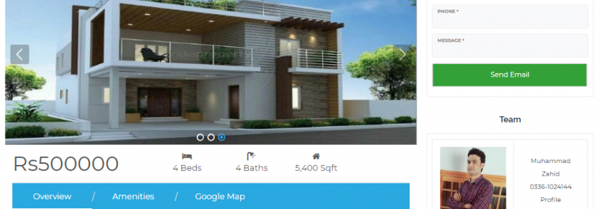 Online Real Estate and Property Management System