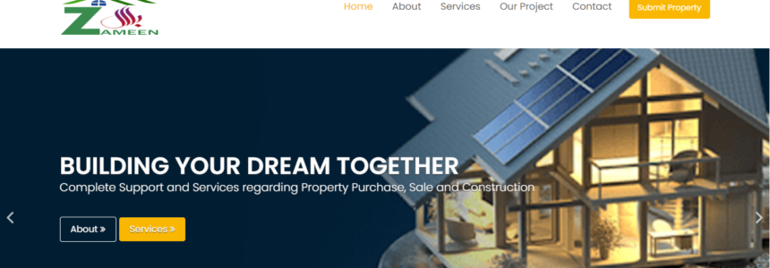 Real Estate and Builder Company Website