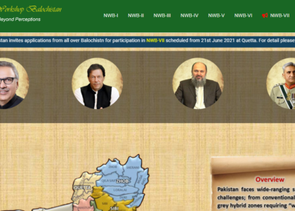 National Workshop Balochistan Website