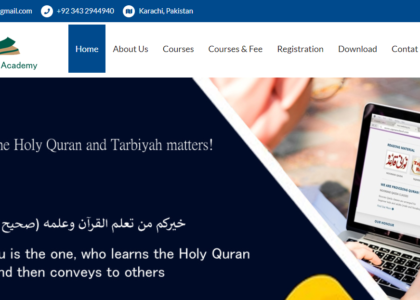 Online Quran Academy Website