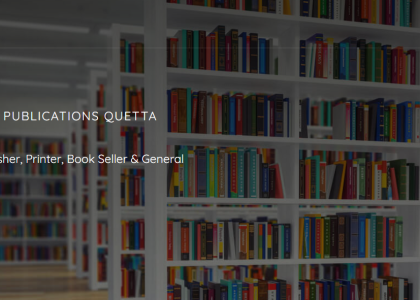 Publisher Website in Quetta