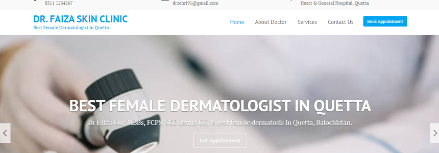 Dermatologist Website