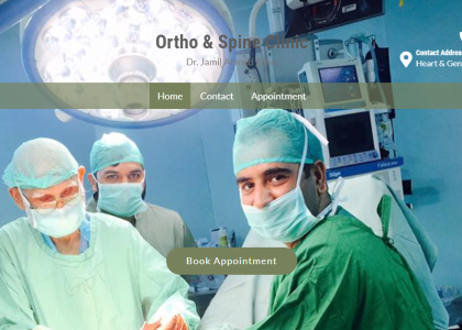 Orthopedic Website