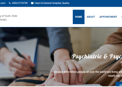 Psychologist website