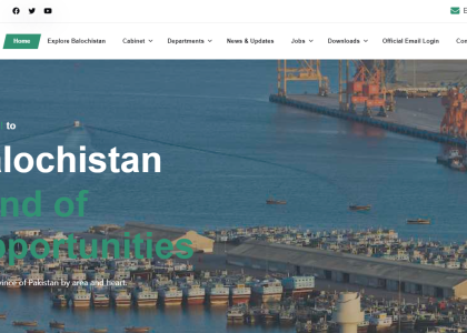 Official Website of Govt of Balochistan and Departments