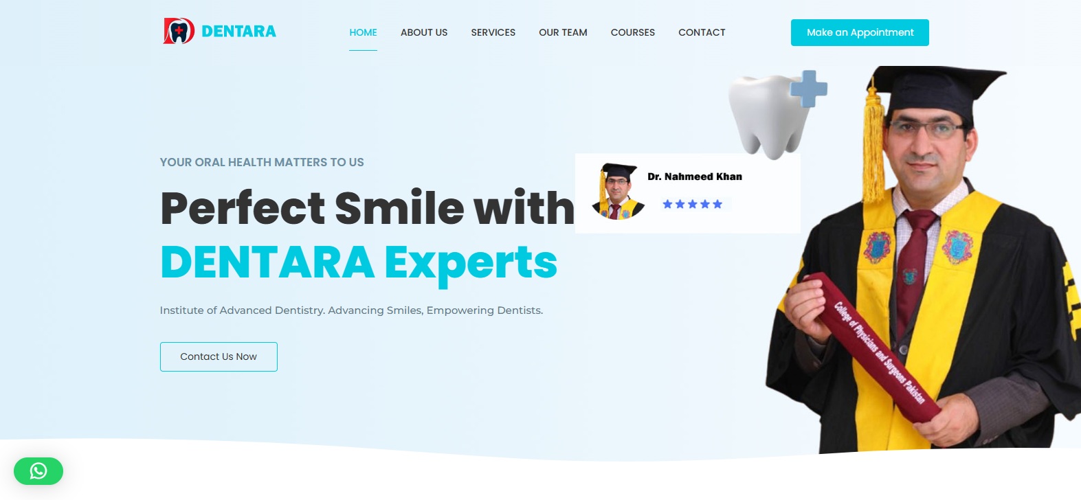 Dental Surgeon Website and SEO