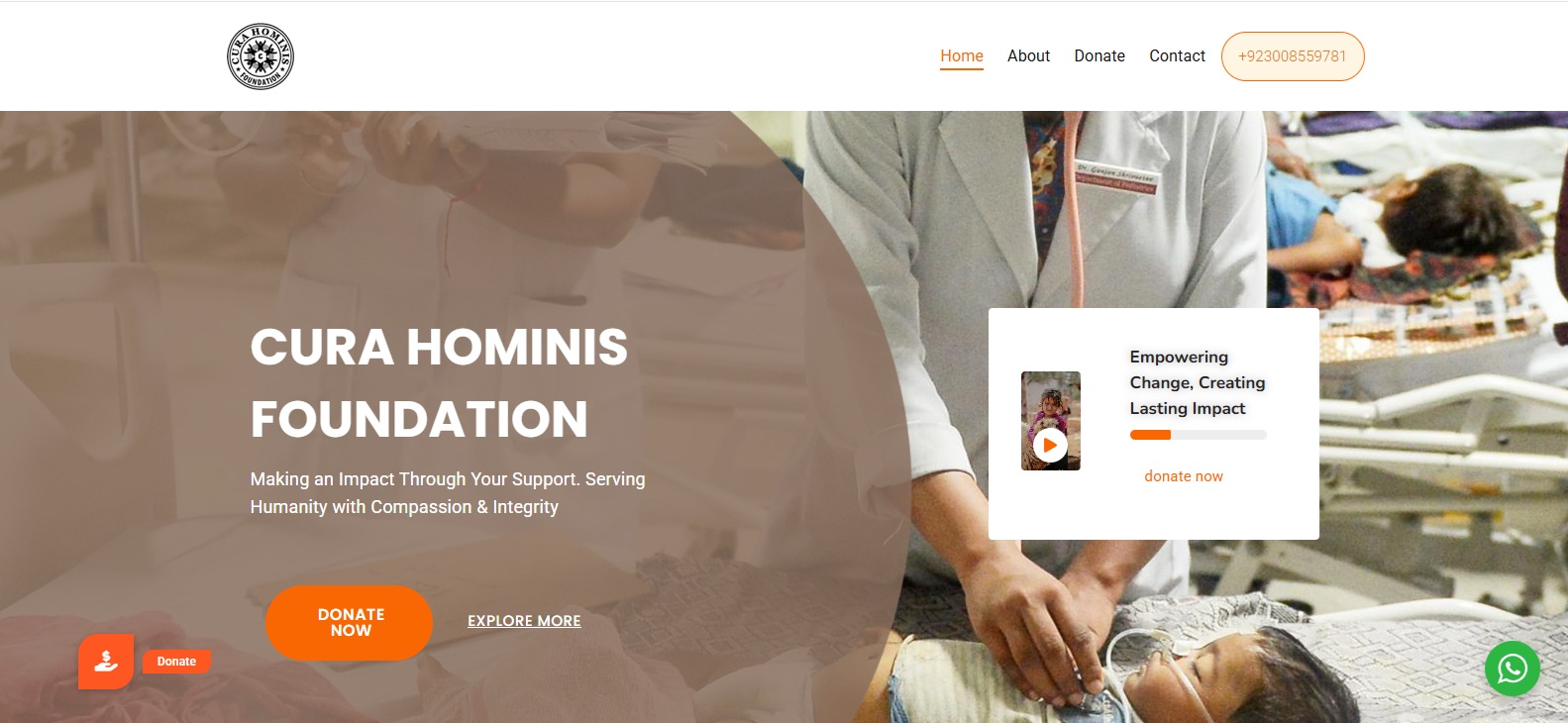 NGOs Website & Online Donation System